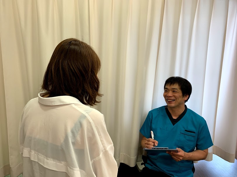 問診の様子