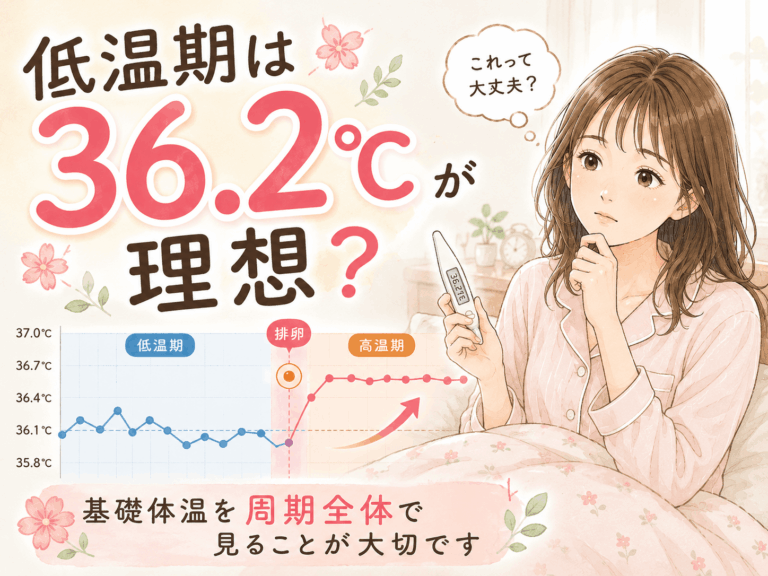 基礎体温の理想は36.2℃？アイキャッチ