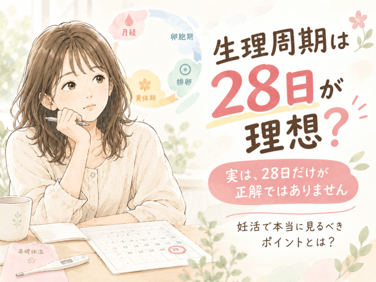 整理周期は28日が理想？