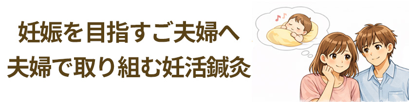 夫婦で妊活鍼灸バナー